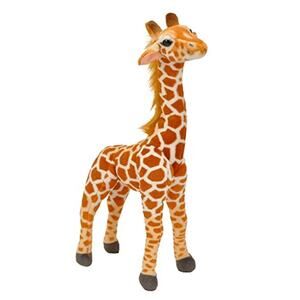 Jared The Giraffe Standing Stuffed Animal Plush Toy Linzy Toys 22” Tall NWT